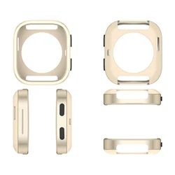 Amazfit Bip 6 Protective Metal Case - Anti - Scratch Thin Detachable Watch Cover Accessory (Titanium)