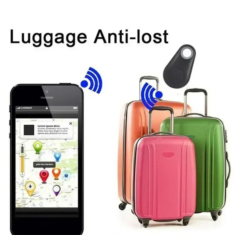 Bluetooth Mini GPS Pet Wireless Tracker Locator Smart Dog GPS Tracker Child Key Finder Anti-Lost Alarm Wallet Locator
