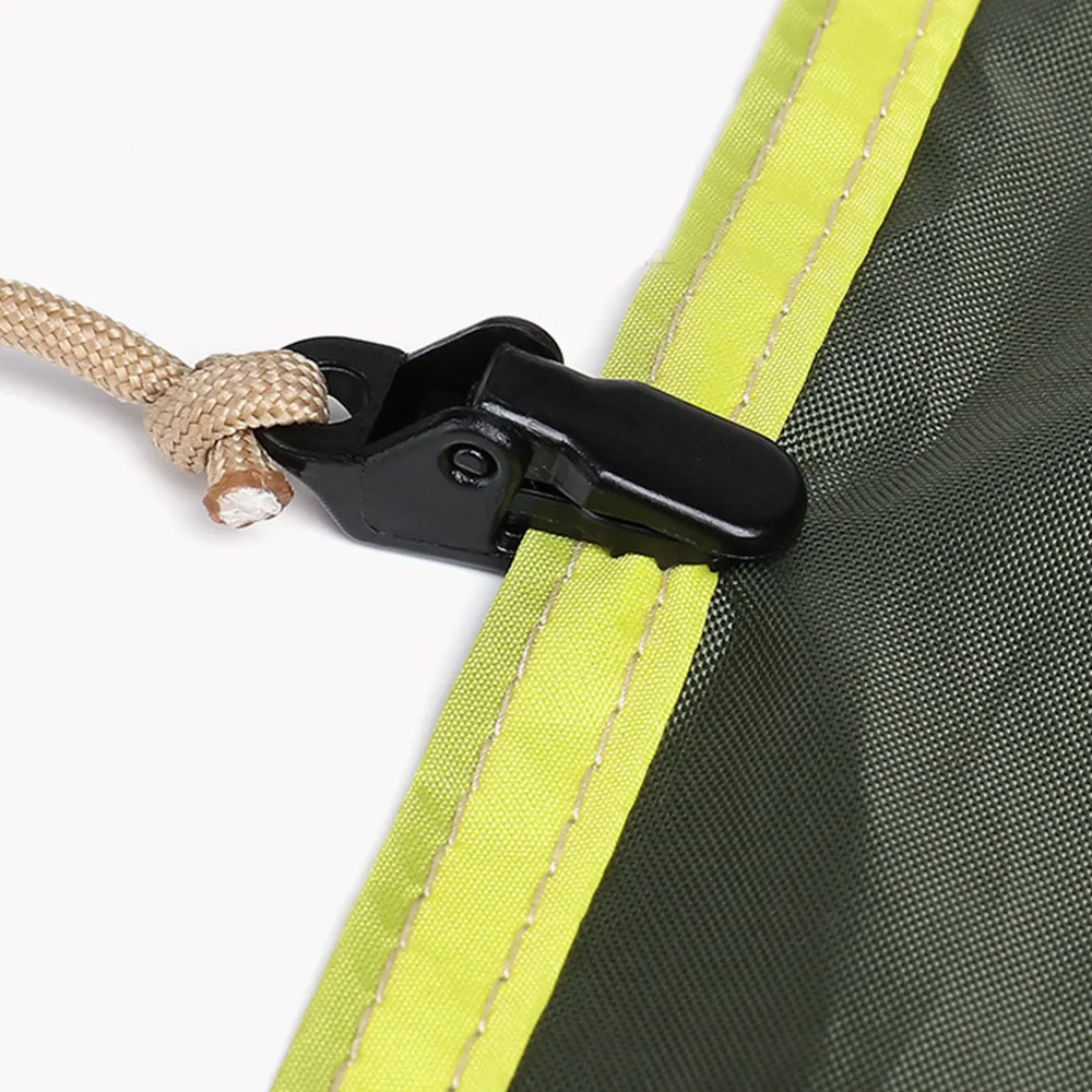 10/30Pcs Outdoor Heavy-Duty Tarp Clips Camping Tents Awning Wind Rope Clamp