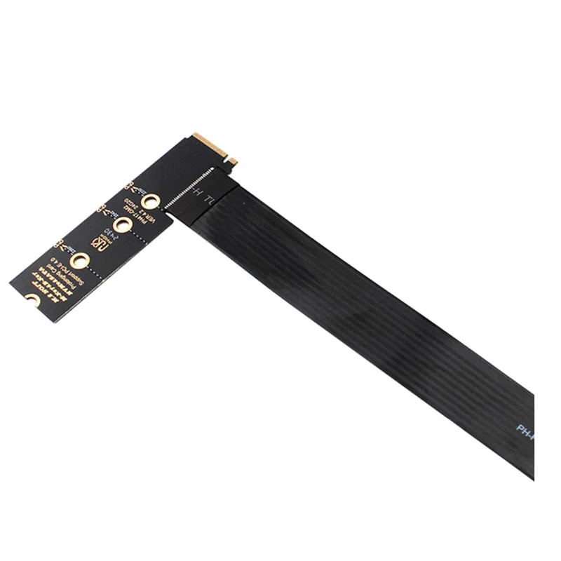 듀얼 프로토콜 PCIE4.0 M.2 M 키 NVME 확장 케이블 라이저 카드 (2230 2242 2260 2280 M.2 PCI-E / M2 NGFF SATA SSD-Y41A 용)