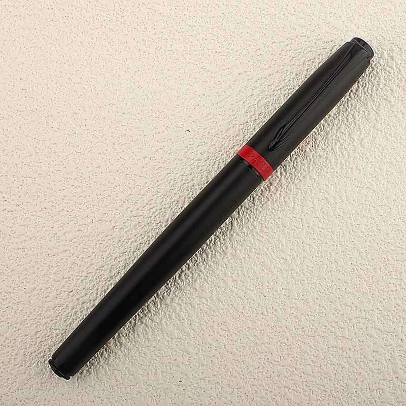 

Metal Black Fountain Pen Classic Design Extra Fine 0.38mm Nib Writing Gift School Stationery