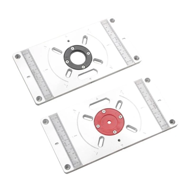High Compatibility Router Table Insert Plate For Enhances Woodworking Accuracy
