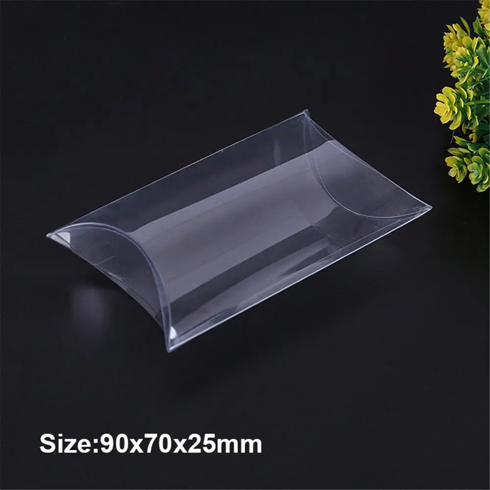 thumbnail image 1 of 1/10/50 cajas de plástico transparente cuadradas para dulces, bolsas de regalo, bolsas para galletas, regalos de boda, suministros festivos para fiestas, 1 of 5