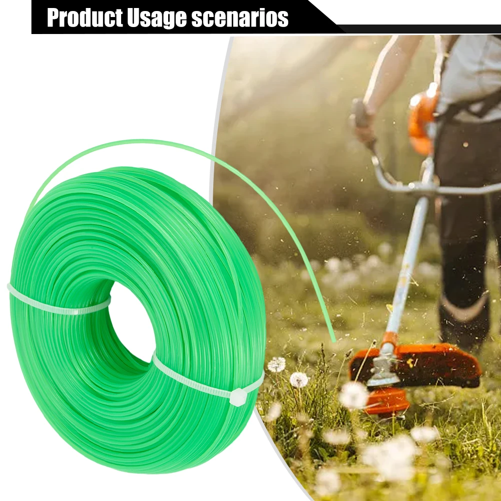 

Transparent 1.6mm Home Garden Lawn Mower Parts Nylon Strimmer Line Home Garden Brand New High Quality Hot Sales