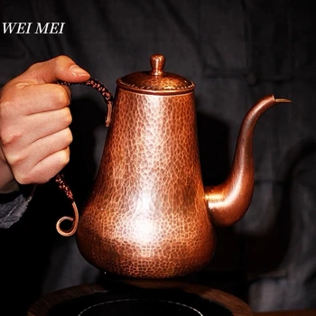 Vintage Copper Coffee Pot 1