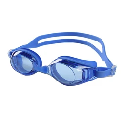 Versatile Myopia Swim Goggles - Anti-Fog UV Protection Eyewear (Blue Zero Dioptre)