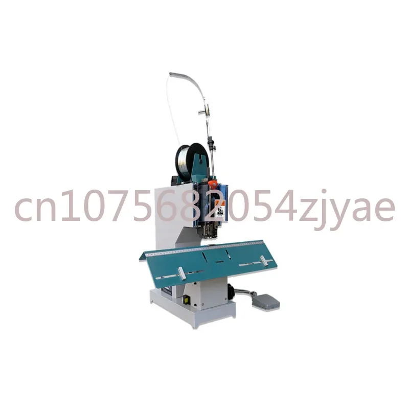 

Desktop single head notebook paper stitch machine for saddle stitch