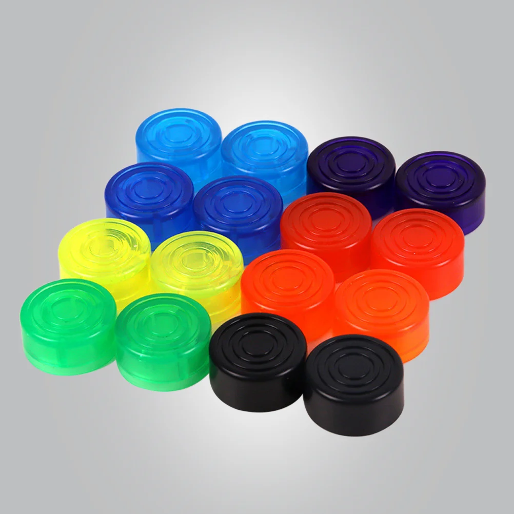 

Guitar Effect Footswitch Nail Pedal Cap Topper Anti-Slip Colorful Protection Cap Effects Pedal Accessory