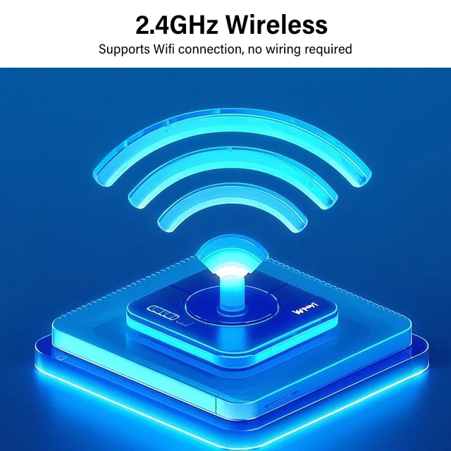 Dahua 2MP WiFi Mini Home Video Intercom Wirelessly IP Doorbell Camera IR Door Station APP HD Video Call IP65 H.265 VTO1301R-W 2