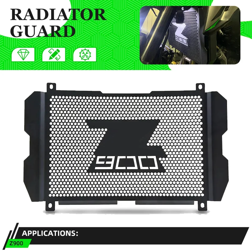 Protector De Radiador Para Motocicleta Kawasaki Z900 Z 900 2017