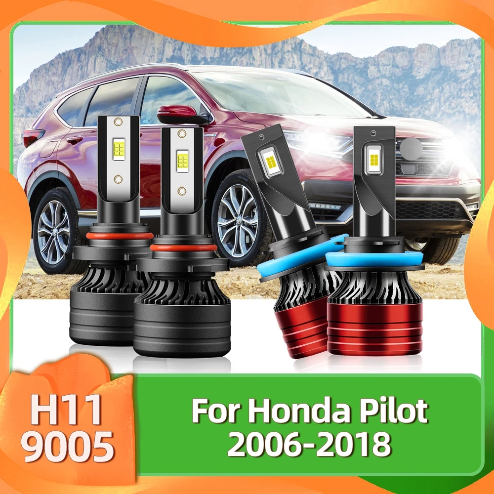 

Roadsun Автомобильные фары 120 Вт CSP яркие светодиодный для Honda Pilot 2006 2007 2008 2009 2010 2011 2012 2013 2014 2015 2016 2017 2018