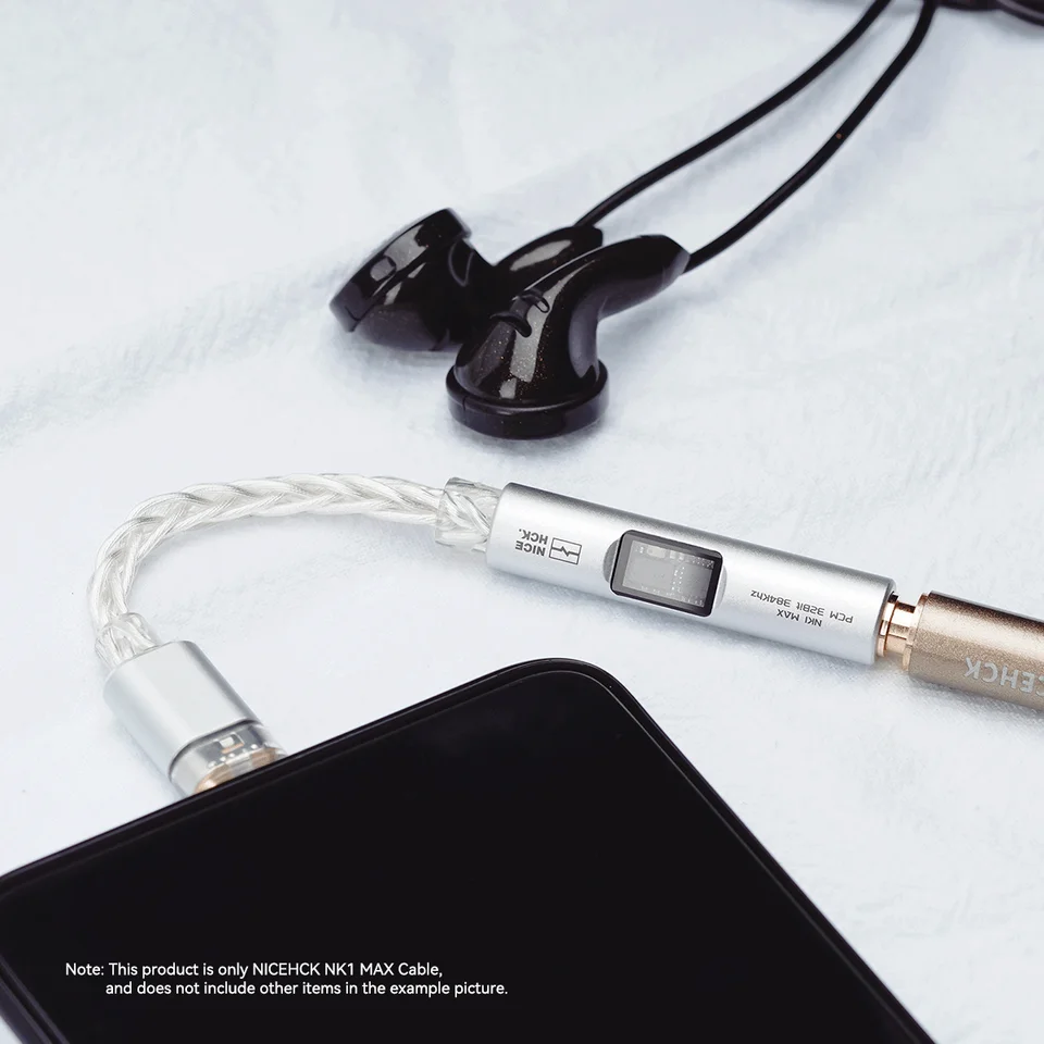 NICEHCK NK1 MAX Adapter Cable CX31993 Decoding Chip MAX97220 OP