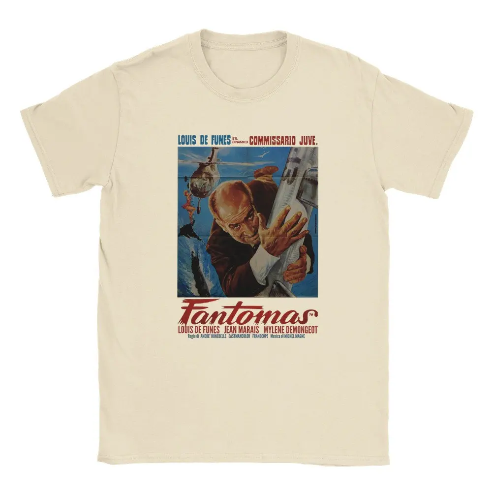 Fantas T-Shirt Louis De Funes Tribute Maglietta Vintage