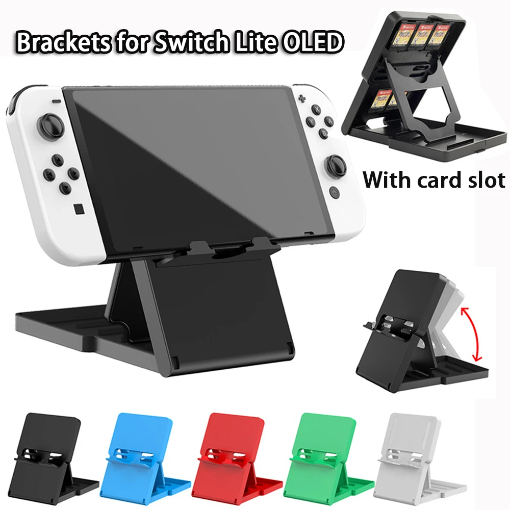 Adjustable Stand Bracket Mount Holder With Card Slot Support for