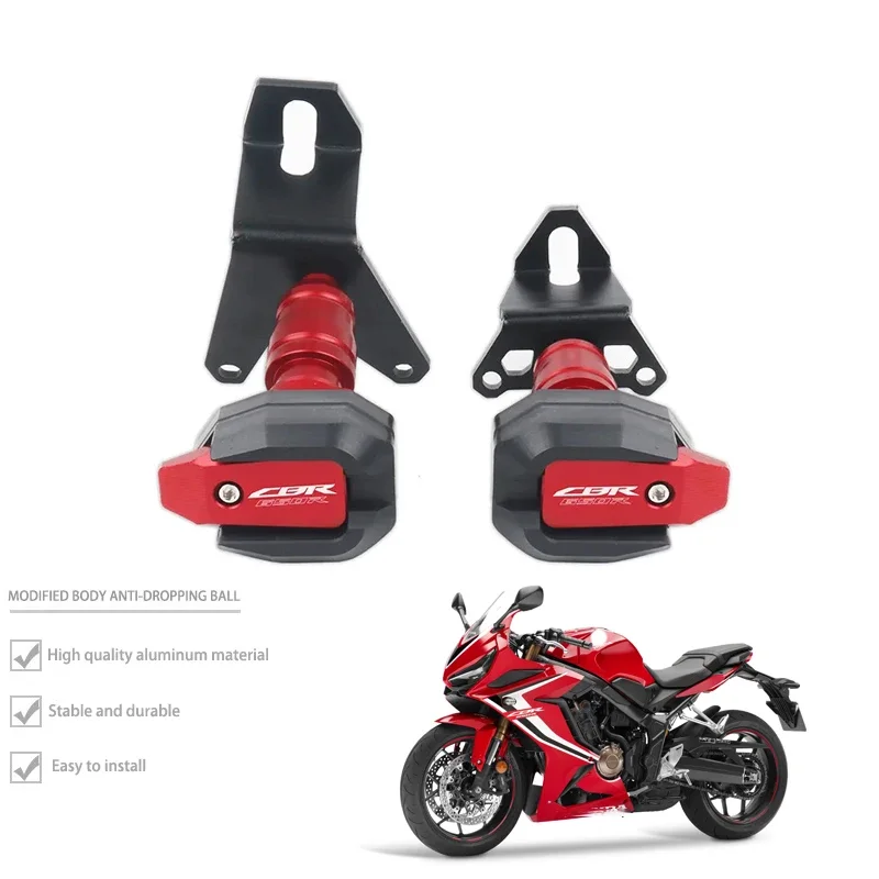 

NEW 2021-2023 For HONDA CB650R CBR650R CB CBR 650R Motorcycle Falling Protection Frame Slider Fairing Guard Crash Pad Protector