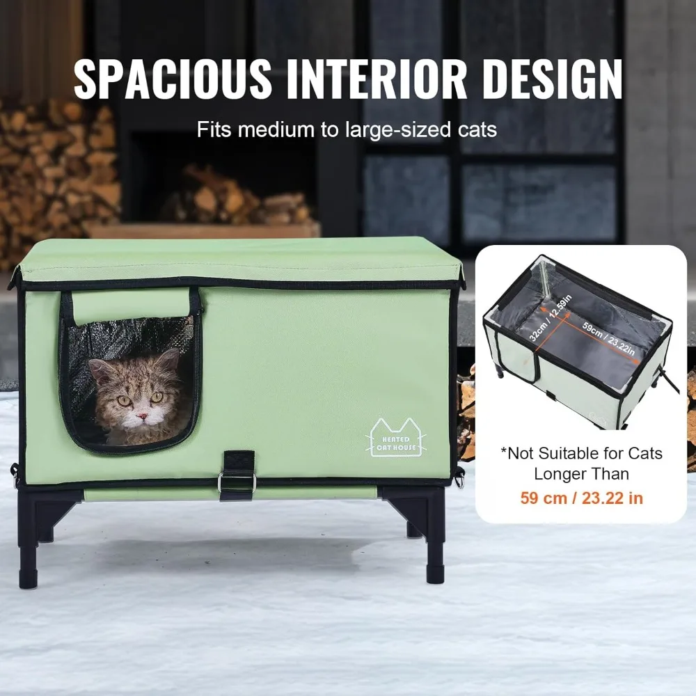 Heated Cat House 6