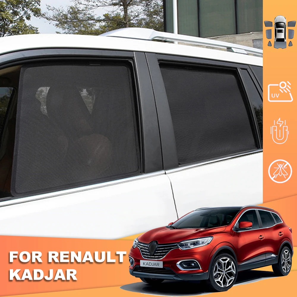 Pare-soleil magnétique de voiture pour Renault Kadjar, pare-brise