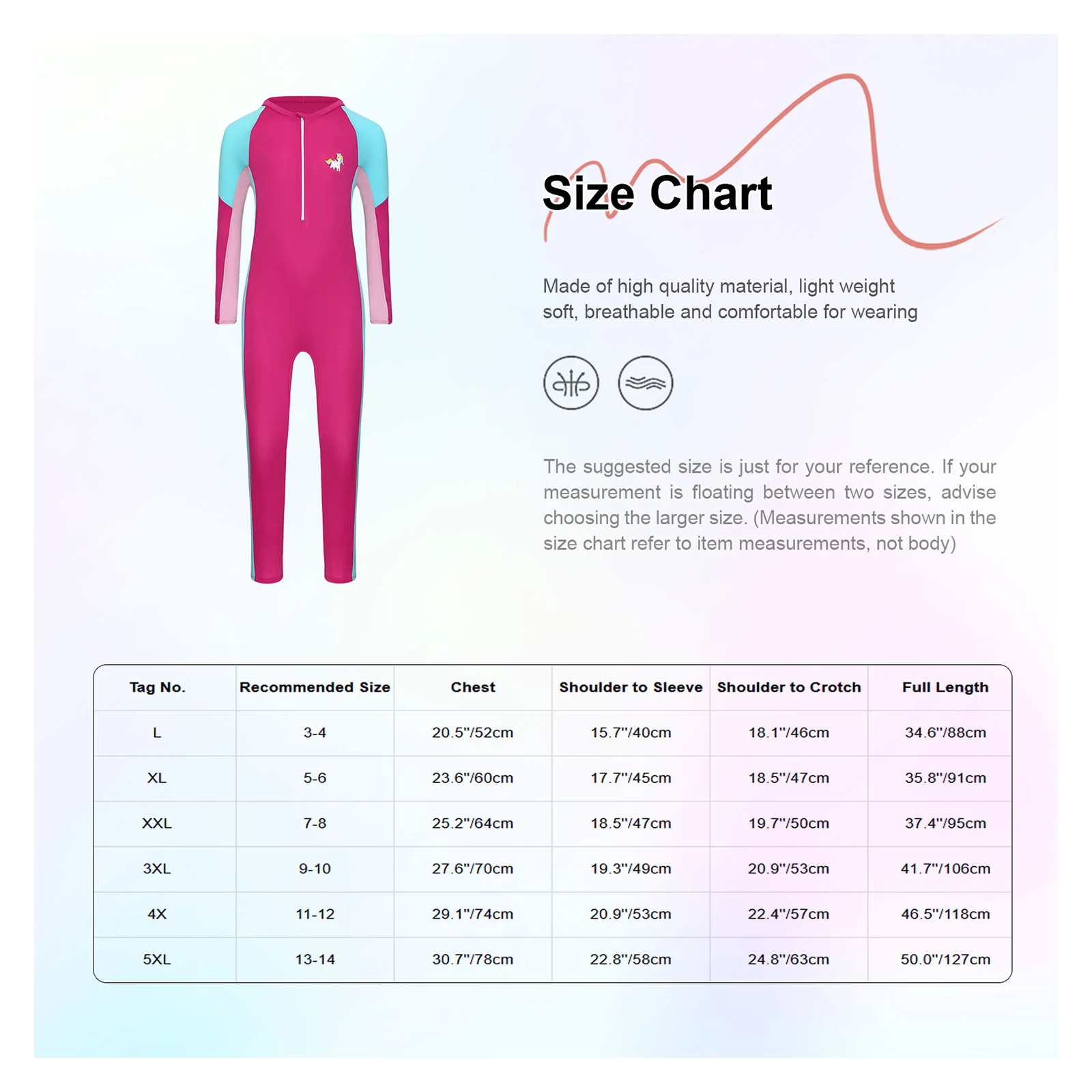 Children One Piece Swimsuit Kids Boys Girls Swim Jumpsuit Long Sleeve Swimwear Full Body Sport Surfing Beachwear Bathing Suit