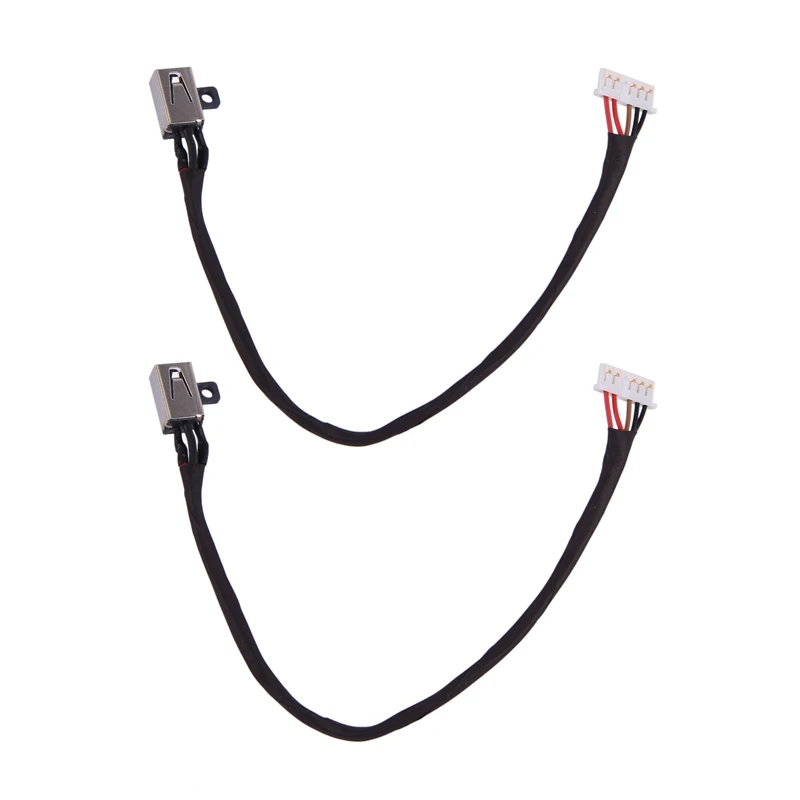 

2X DC Power Jack Harness Cable For Dell Inspiron 15-3551 14-3458 3558 3552