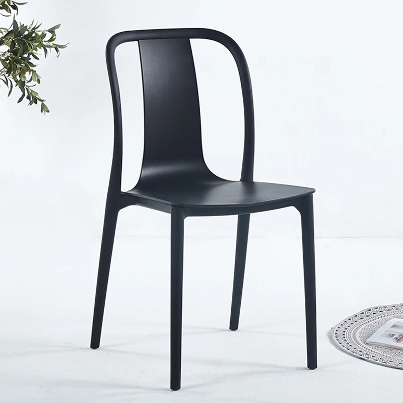 

Plastic Kitchen Dining Chair Nordic Modern Design Office Outdoor Dining Chair Living Room Ergonomic Sandalye Home Furniture