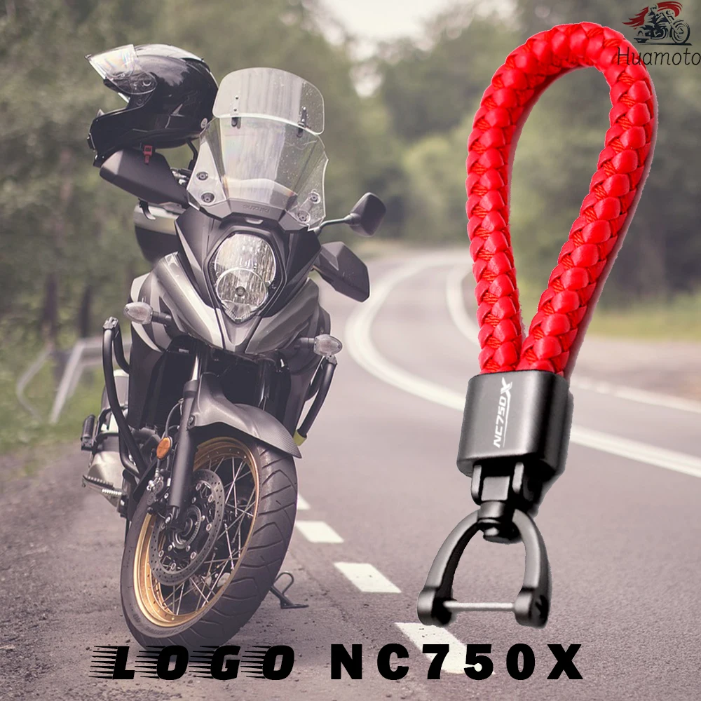 

Брелок ручной работы для Honda Nc750 Nc750x 750 X аксессуары для мотоциклов кожаный металлический брелок с пользовательским логотипом
