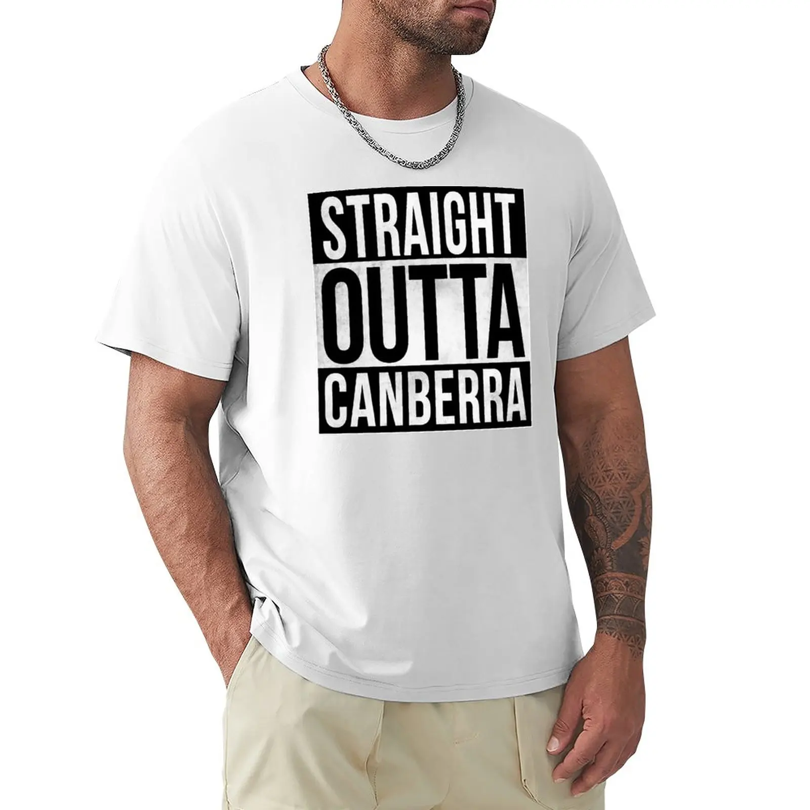 

Straight Outta Canberra T-Shirt Aesthetic clothing funnys mens clothes