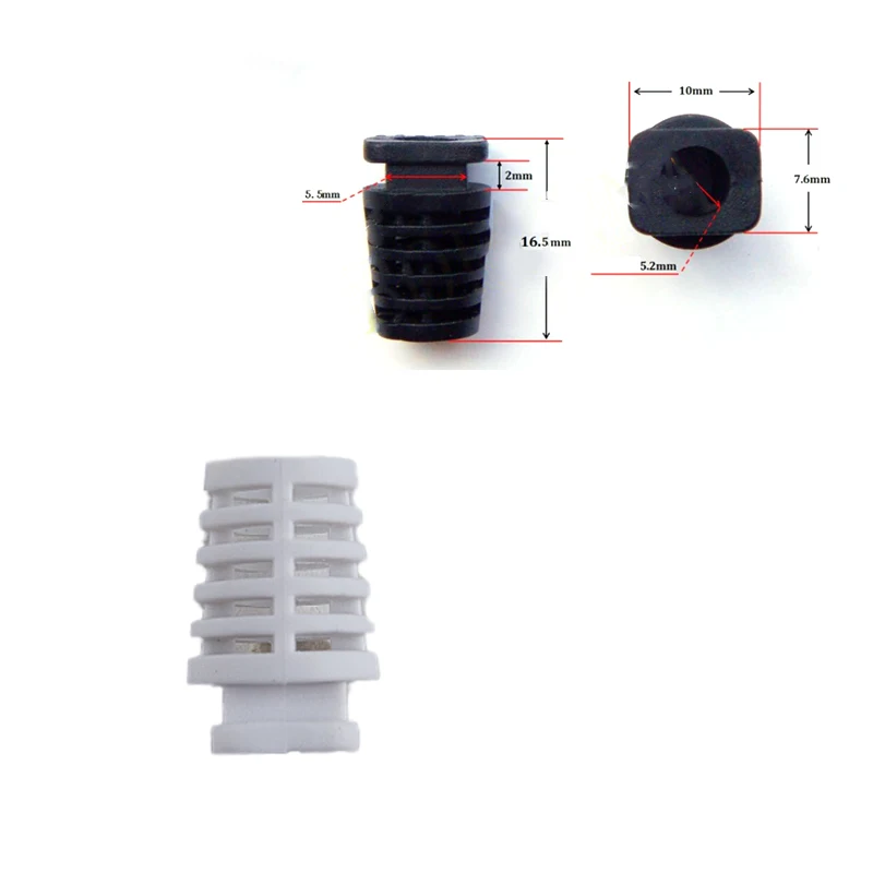 Description Picture 6 of item10pcs 4.6/5.2/6mm Cable Gland Connector Rubber Strain Relief Cord Boot Protector Wire Cable Sleeve Power Tool Cellphone Charger