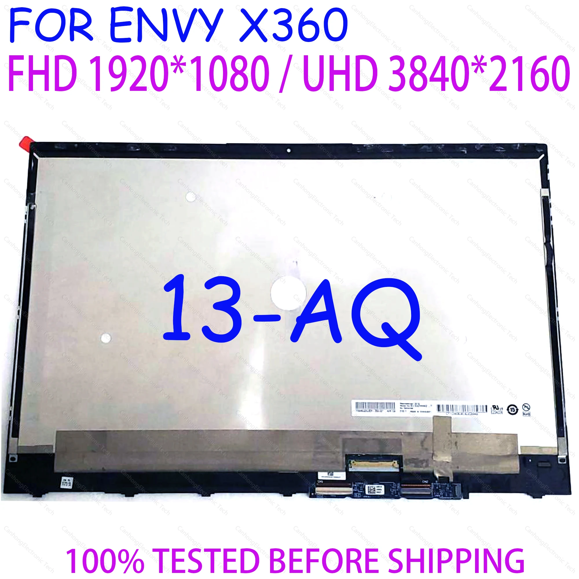 For HP Envy 13-aq 13-aq0010tx 13-aq0008nu LCD Touch Screen