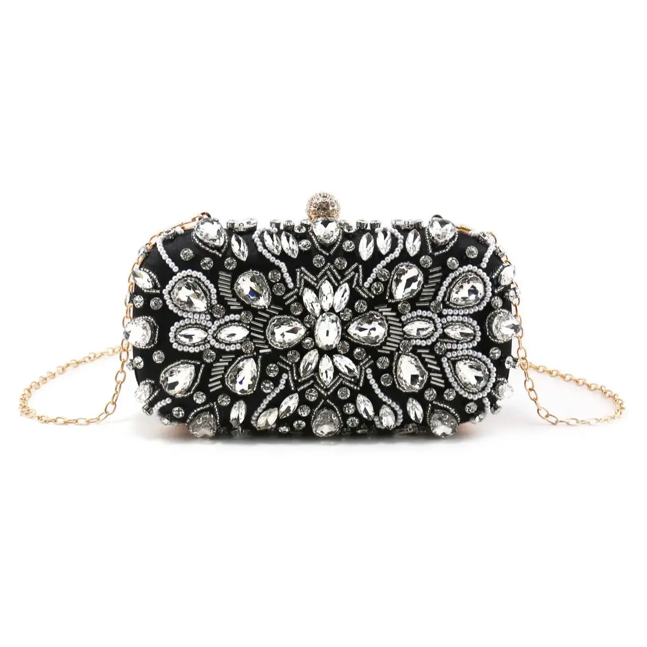 Luxury Rhinestone Clutch Bag for Women Wedding Party