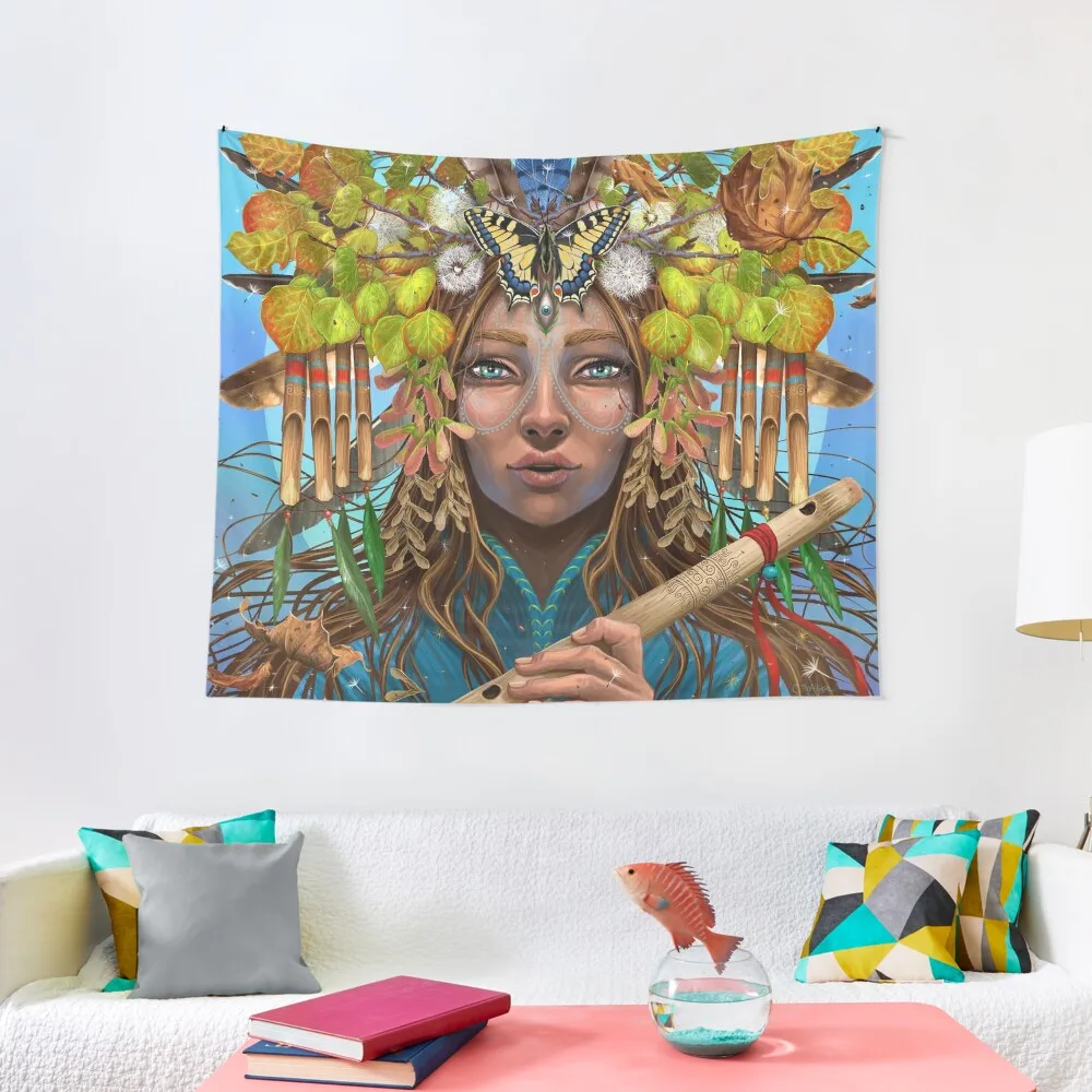 

WindSinger Tapestry Mushroom Bedroom Deco Tapestry