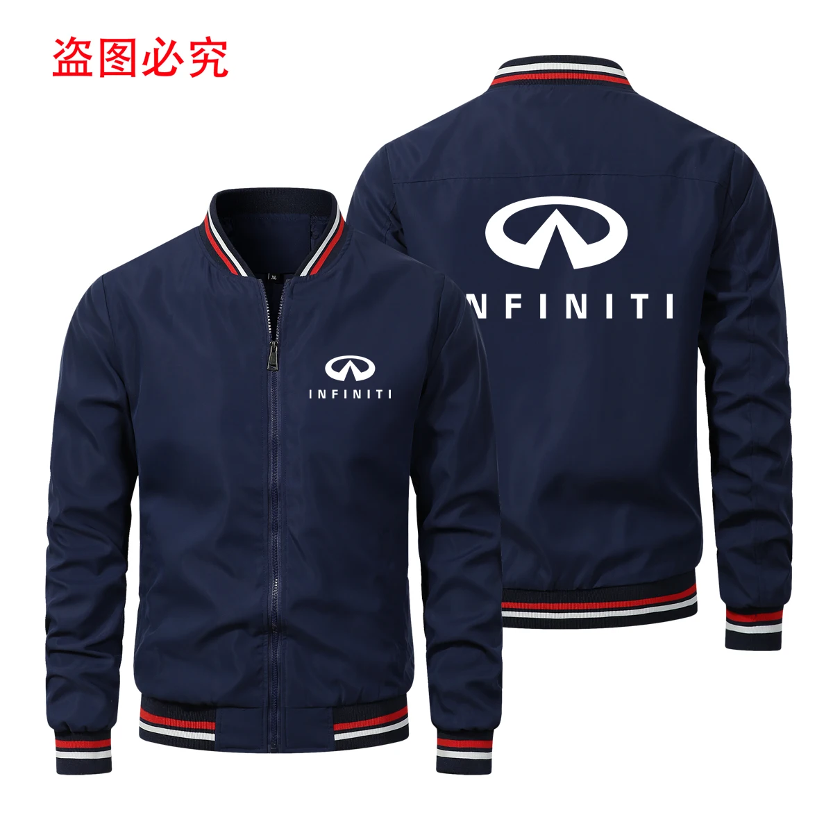 New Car Printed Jacket Fashion Racing Men's Jacket Motorcycle Riding Outdoor Sports Bicycle Men's Clothing