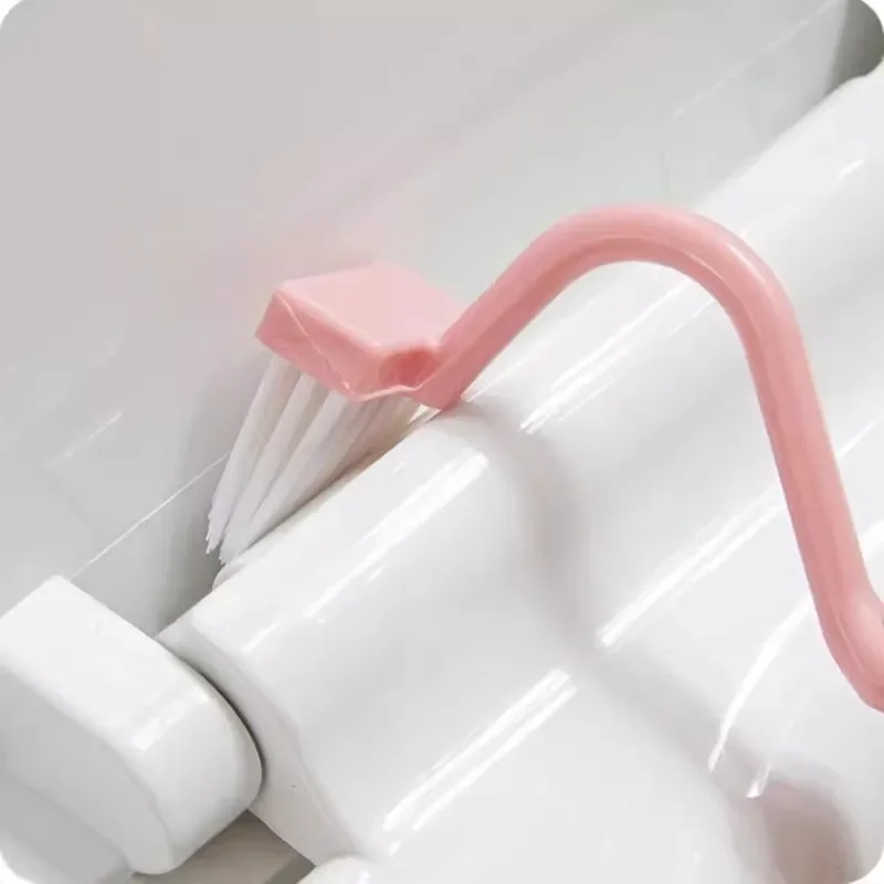2024 New Toilet Cleaning Brush S Shape Portable Wc Scrubber Curved Side Bending Handle Corner 3