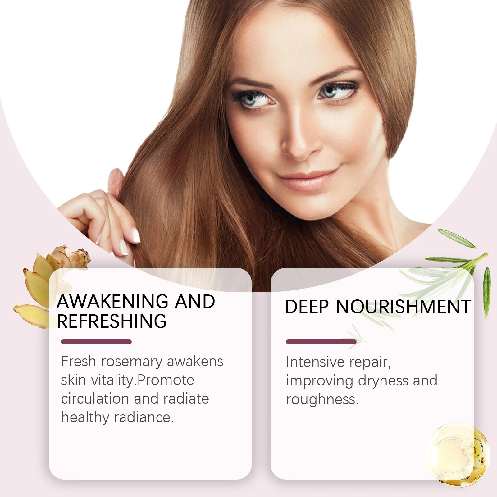 Hair Care Oil: Improves Dry & Frizzy Hair, Nourishes Hair, Smoothes Strands, Nourishes Scalp – Hair Nourishing Oil