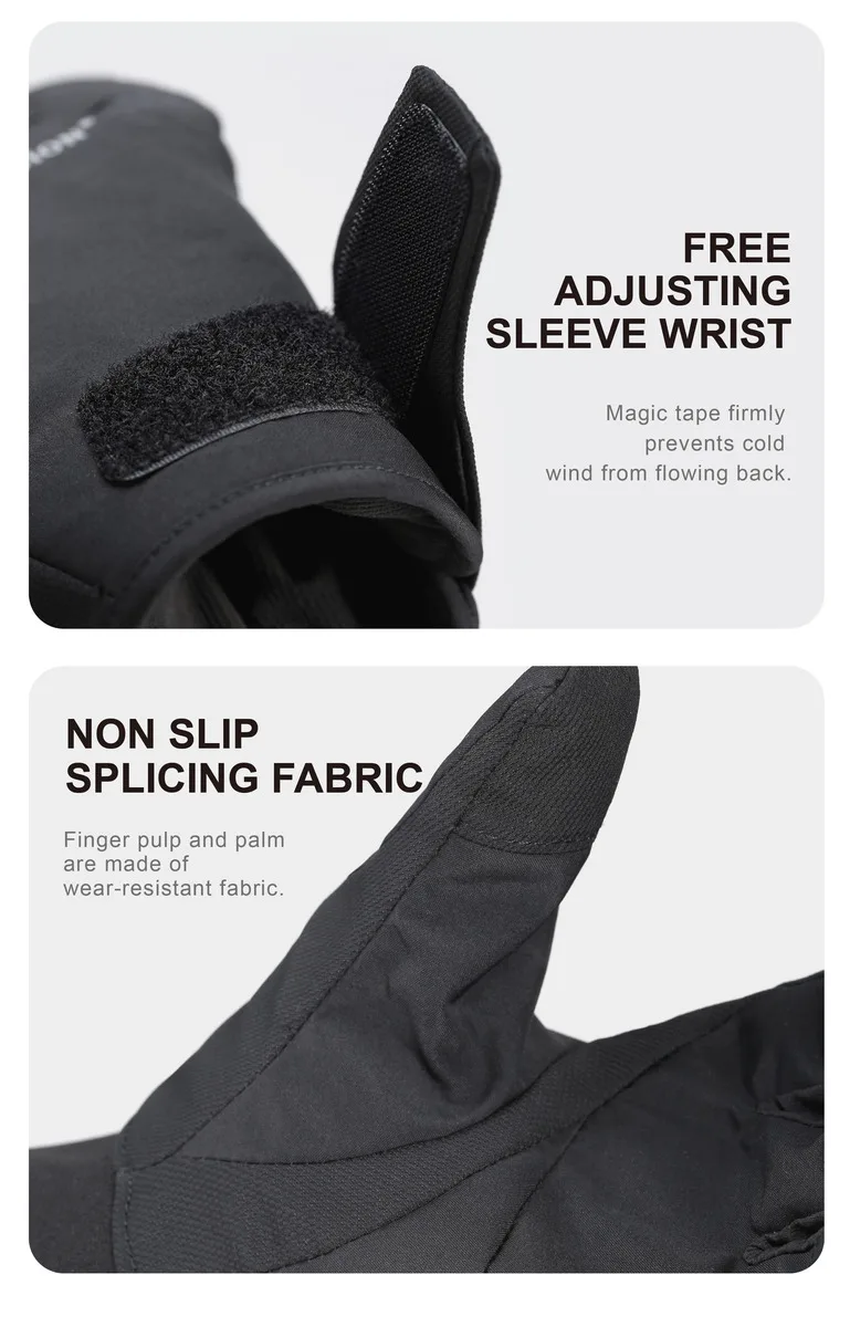 Reindee Lusion 22FW 3M Thinsulate warm gloves 3d bending design waterproof techwear gorpcore outdoor