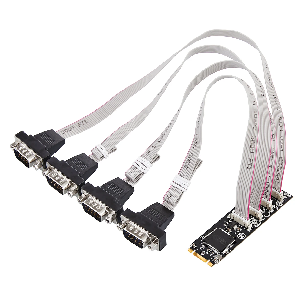 Cartão de Expansão do Porto Serial Industrial M.2 b Mais m para Db9 Portas com 4s db 9pin Rs232 Ngff 2280 mm - Imagem 5
