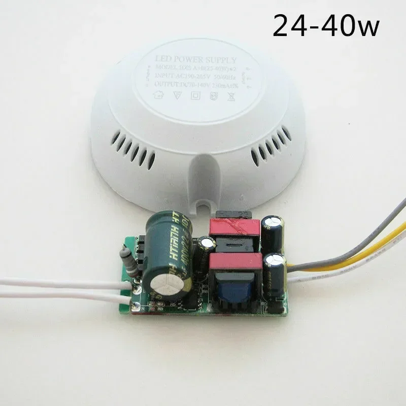 LED Driver Power Supply 8-24W/24-36W/12-24W/24-40W For Ceiling Light Lamp With Round Box Lighting Parts 69*25mm 1PC power adapter power supply power module