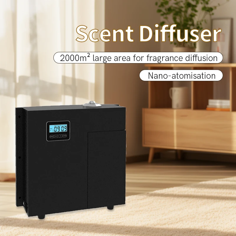 500ml HVAC Hotel Air System Essential Oil Nebulizing Diffuser Aroma Scent Machine for Home