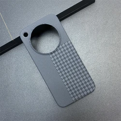 Luxury Kevlar Textured Checkerboard Ultra-Thin Shockproof Case for Find X8 Ultra (Houndstooth)