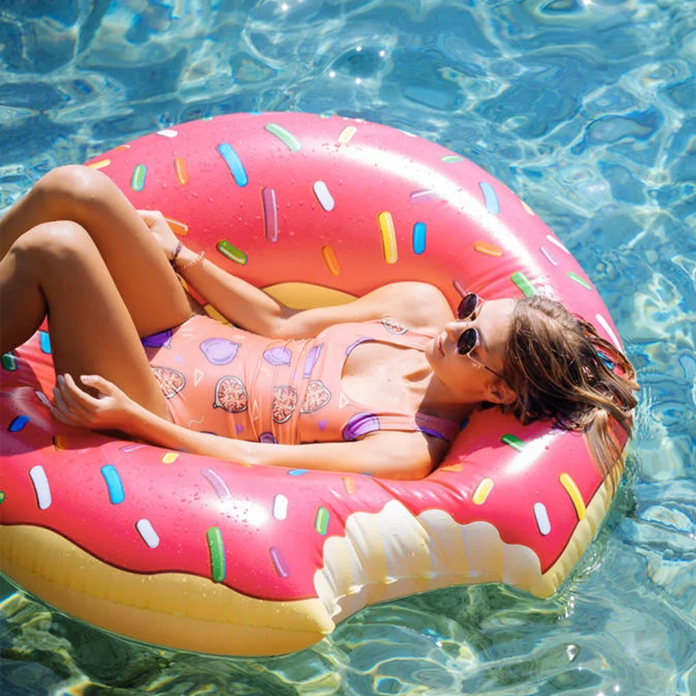 Swimming Toys Inflatable Donut Swimming Ring Pool Float
