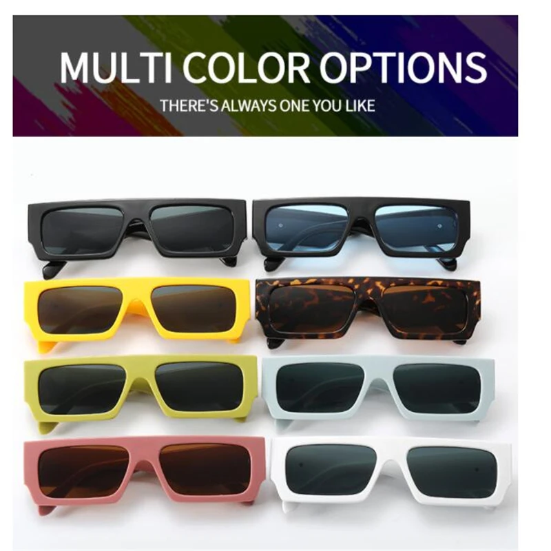 X printed square small frame sunglasses Hip Hop Street style eyewear designer sun visor UV400 best sunglasses for women