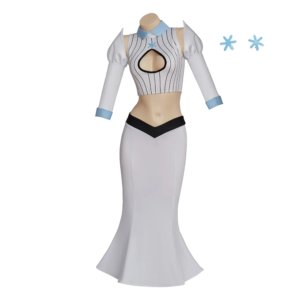 

Bleach Thousand Year Blood War Cosplay Arc Orihime Inoue Costume Sexy White Tops Skirt Uniform Costume Halloween Suit