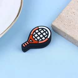 Vibrant Multi - Color Silicone Shock Absorber for Tennis, Squash, and Badminton (Orange)