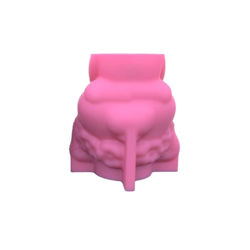 DIY Silicone Animal Flower Pot Storage Box Mold for Succulent Plants Decor