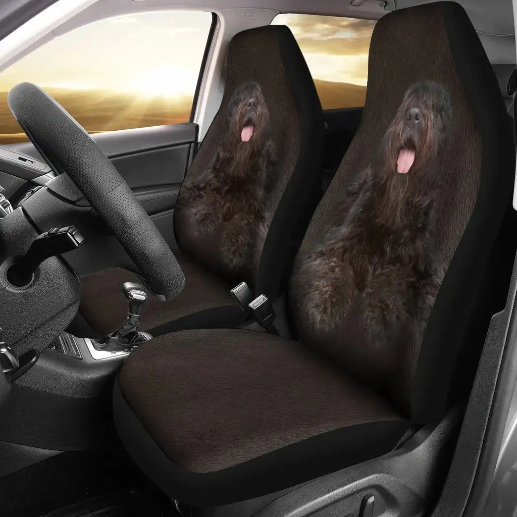 

Bouvier Des Flandres Print Car Seat Covers Set 2 Pc, Car Accessories Seat Cover