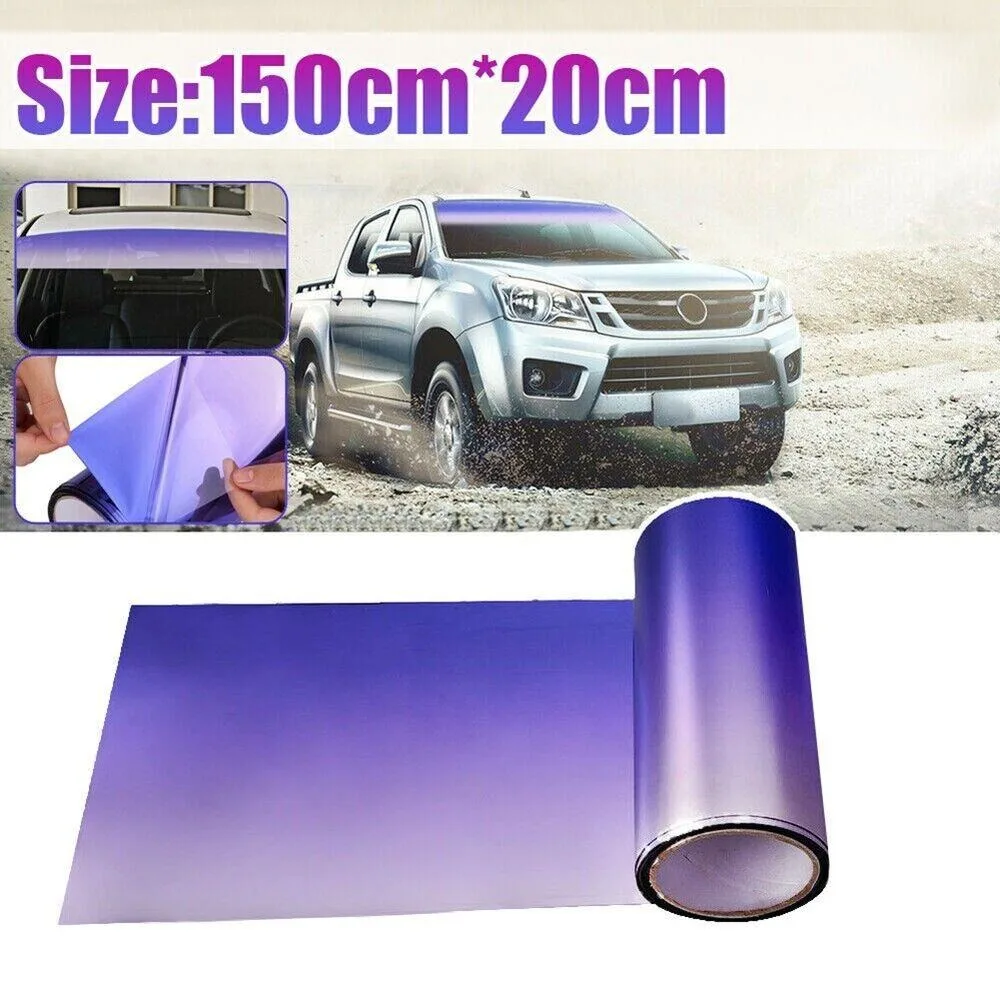150x20cm Car Sun Shade Front Windshield Sunshade Protector Solar Window Tint Film Heat Insulation Color Changing Film Universal