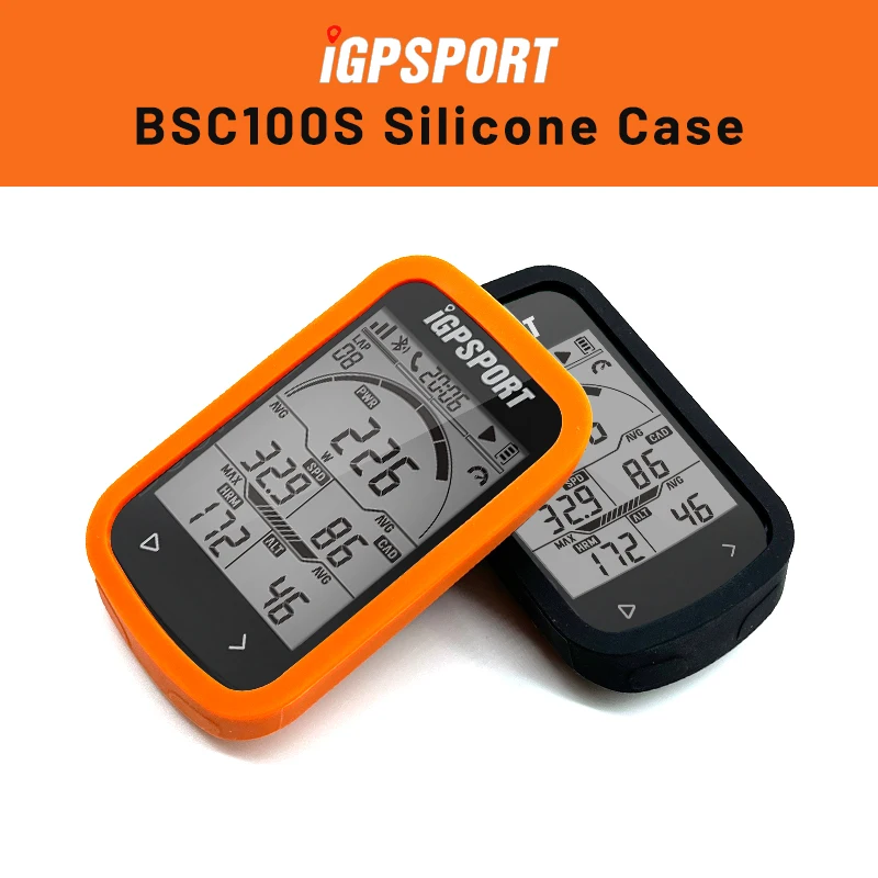IGPSPORT BSC100S BSC 100S 실리콘 케이스, 보호 커버 스크린 필름 포함| | - AliExpress