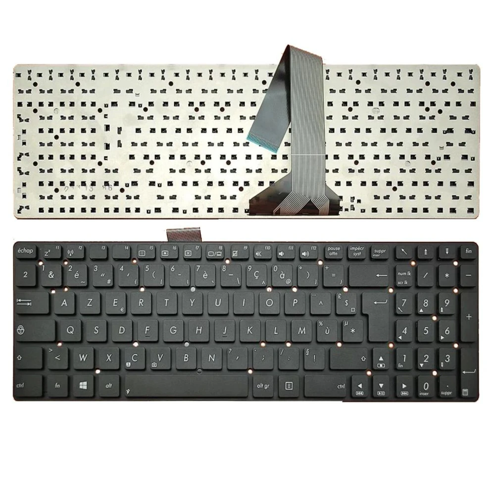 XIN-FR раскладка клавиатуры для ноутбука ASUS K55A K55V K55VD K55VJ K55VM K55VS K75A K75V K75VD K75VJ K75VM без рамки без подсветки