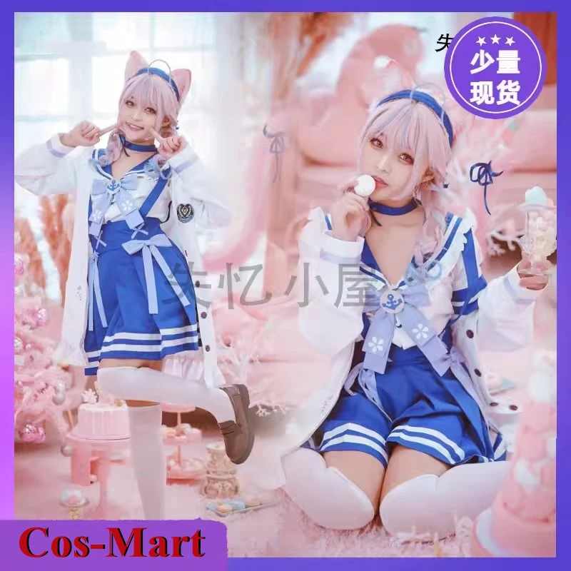 

Cos-Mart Game Honkai Impact 3 Aponia Costume Cosplay elegante Nun Uniform Dress Activity Party gioco di ruolo abbigliamento