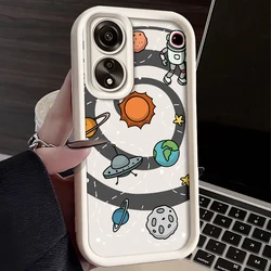Custodia per telefono in silicone morbido Astronauta Cosmico – Cover antishock con design spaziale