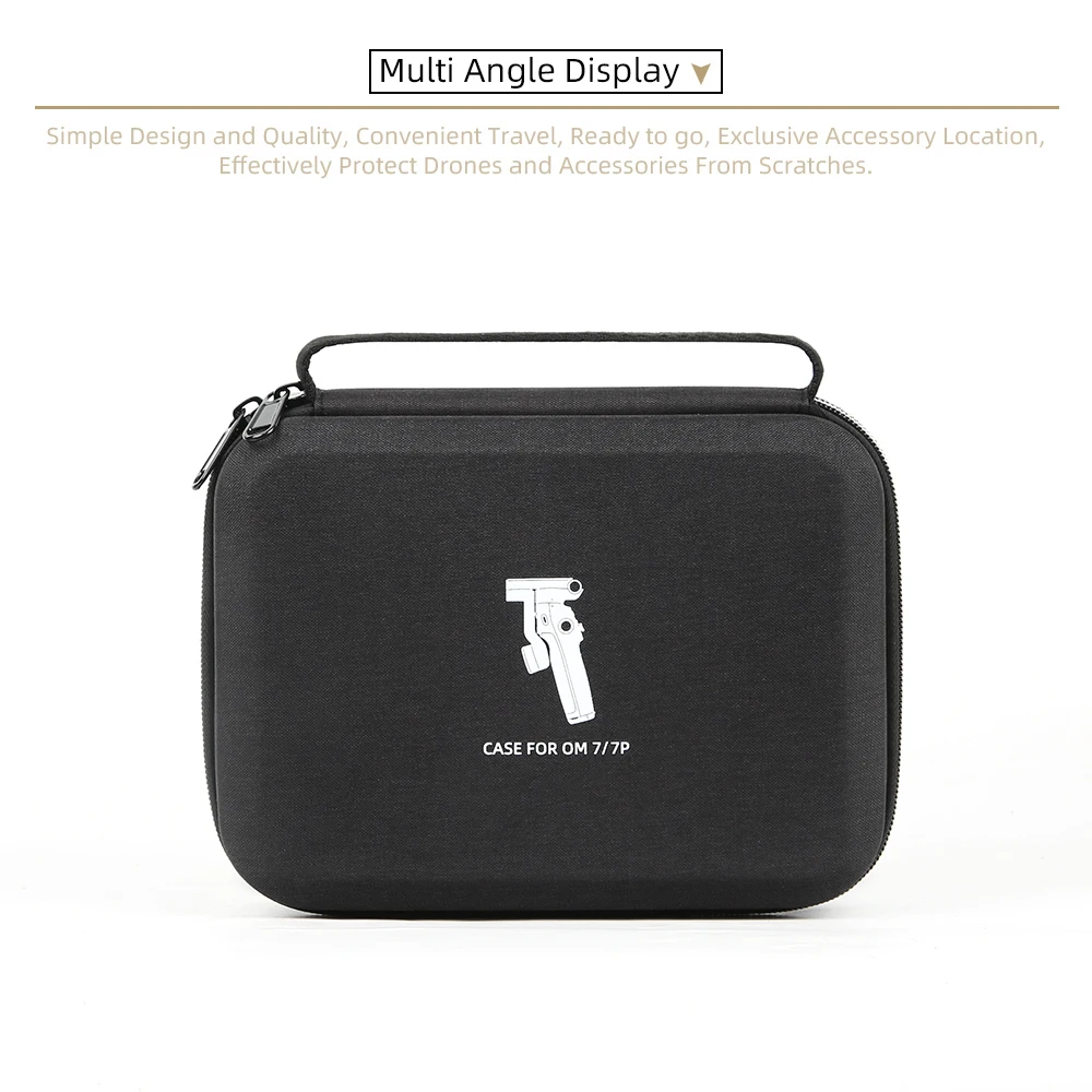 Carrying Case for DJI Osmo Mobile 7P Handheld Mobile Phone Gimbal Stabilizer Storage Bag Handbag Travel Protective Bag Accessory 6